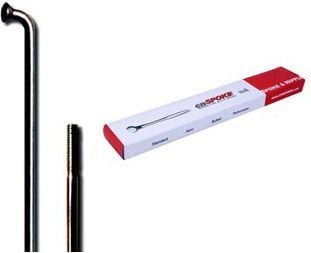 CN eiker STD14 2.0-2.0-2.0 rustfritt stål 294 mm svarte + nipler, 144 stk. (CN-STD294C)