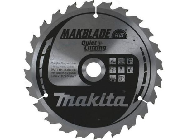 SIRKELSAG 260x30mm 40 TENNER