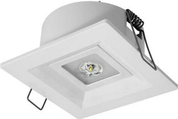 Nödbelysning AWEX LOVATO P ECO LED 3W 315lm (opt. öppen) 1h enkelbatteri vit LVPO/3W/ESE/AT/WH