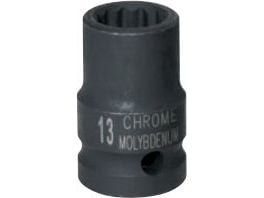KS Tools 515.0969, Kraftpipe, 1 hoder, 3/8", Krom-molybden, 9 mm, 32 mm