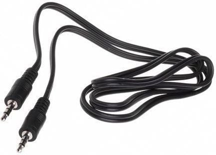 NATEC 1.2m 3.5mm, 3.5mm, Hankjønn, 3.5mm, Hankjønn, 1,2 m, Svart