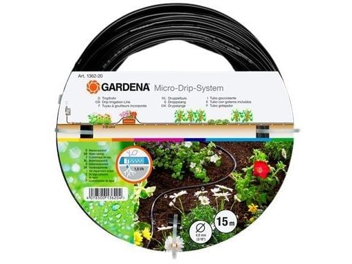 Gardena DRYPSLANGE OVER JORDEN 4,6 MM (3/16"), UDEN KOBLINGER