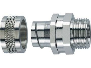 Lapp SILVYN 55502022, Metallinen, Nikkelillä päällystetty messinki, Metrinen, M20x1.5/2, 1 cm, IP54