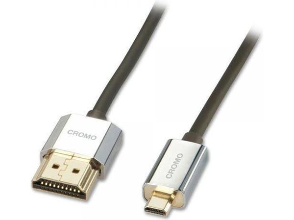 Lindy 41681, 1 m, HDMI Type A (Standard), HDMI Type D (Micro), 3D, 10,2 Gbit/sek., Lajittelu