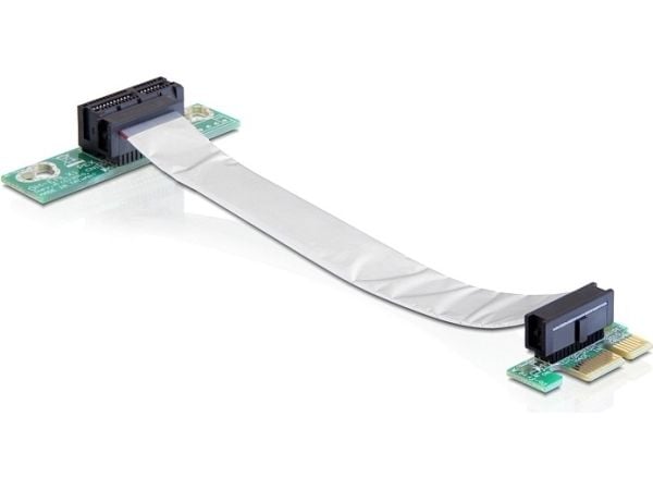 Delock Riser-kortti PCI Express x1 joustavalla kaapelilla - Udvidelseskortti