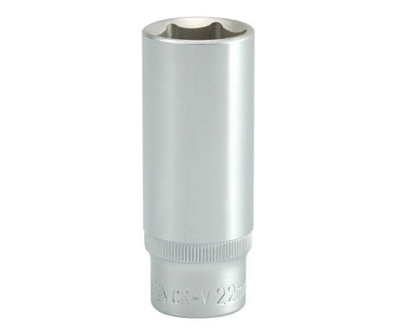 Yato YT-1235, Yksittäinen kohde, Hylsyavain, Kromivanadiiniteräs, 1/2", Kromi, 76 mm