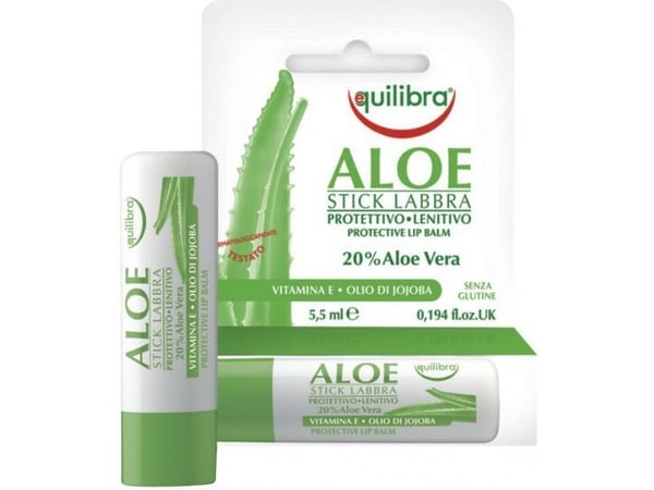 EQUILIBRA_Aloe Protezione Naturale Stick Labbra Protective Lip Balm aloe lip stick