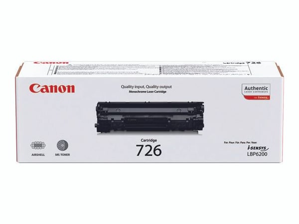 Canon CRG-726, 2100 sivua, musta, 1 kpl