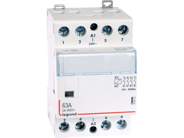 Legrand modulaarinen kontaktori SM363 63A 24V 4NO (412512)