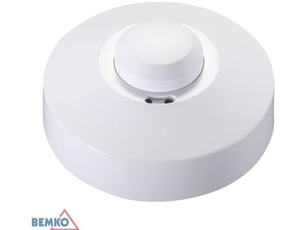 Mikroaaltouunin liiketunnistin 1200W 360 astetta IP20 pyöreä valkoinen B52-SES60WH