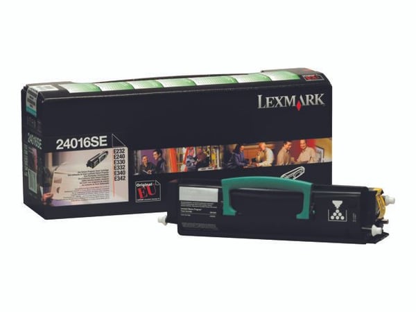 Lexmark - Svart - original - tonerkassett LCCP, LRP - för Lexmark E230, E232, E234, E240, E330, E332, E340, E342