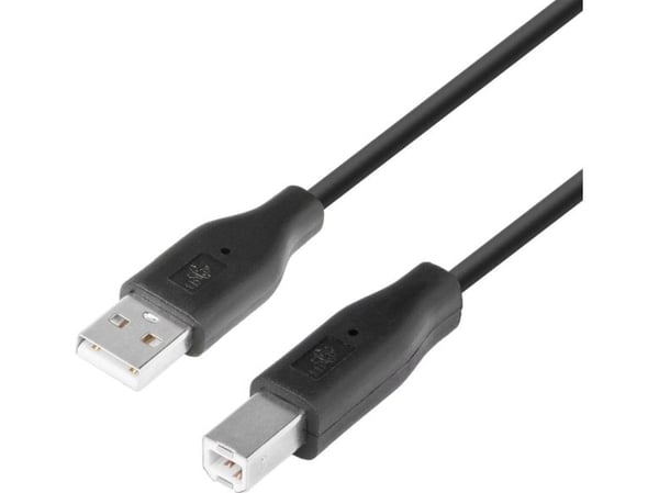 USB TB printer cable, USB B, 1.8, black (AKTBXKU1PABW18B)