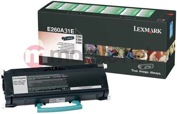 Lexmark - Svart - original - tonerkassett - för Lexmark E260, E260d, E260dn, E360d, E360dn, E360dt, E460dn, E460dtn, E460dtw, E460dw
