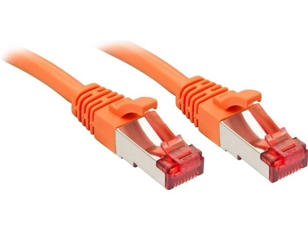 Lindy 47806, 0,5 m, Cat6, S/FTP (S-STP), RJ-45, RJ-45, Oransje