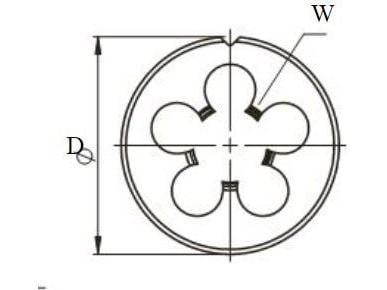 FANAR gjengesnitt UNC 7/16-14 DIN-22568 (2A) HSS 800 (N1-121001-4130)
