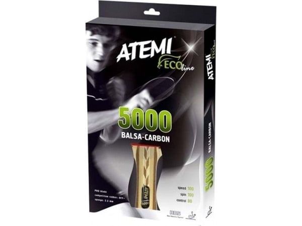 Atemi 5000 Balsa Carbon Anatomical Rakietka Do Tenisa Stołowego (17148)