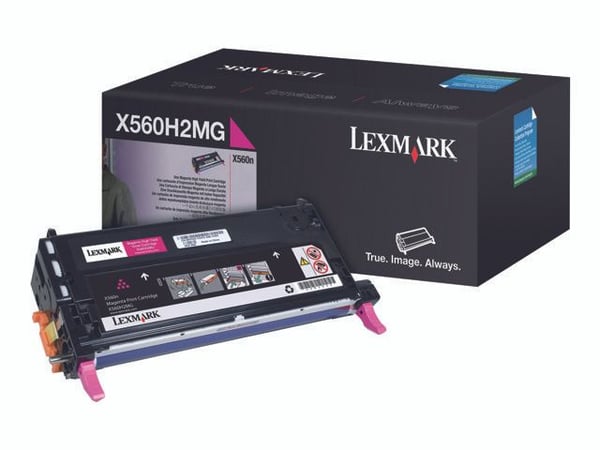 Lexmark - Korkean suorituskyvyn - magenta - alkuperäinen - värikasetti - Lexmark X560dn, X560n -laitteisiin