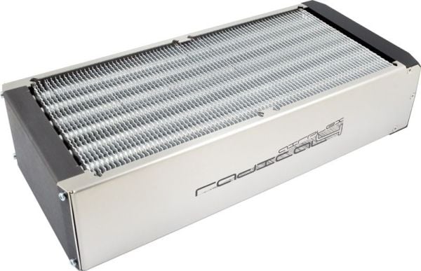 Aqua Computer 33706, Grå, Sølv, Radiator block, Aluminium, Kopper, Rustfritt stål, 1/4", 320 mm, 140 mm