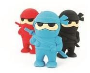 Värikkäitä ilmapalloja Ninja pyyhekumeja 3 kpl (274728)