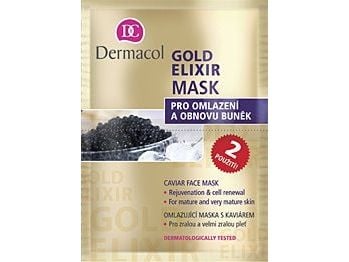 Dermacol Zen Gold Elixir kaviarmaske - 2 x 8 ml
