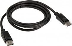 Akasa DisplayPort-kaapeli 2m - musta
