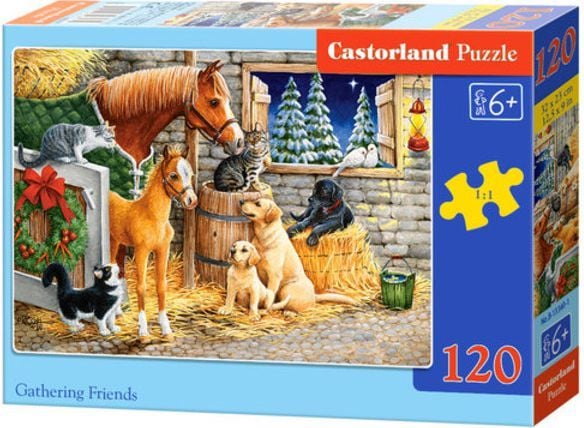 Castorland Puzzle Gathering Friends 120 brikker (241110)