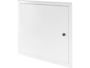 AWENTA inspeksjonsluke i plast hvit med lås 450 x 450 mm DT17Z
