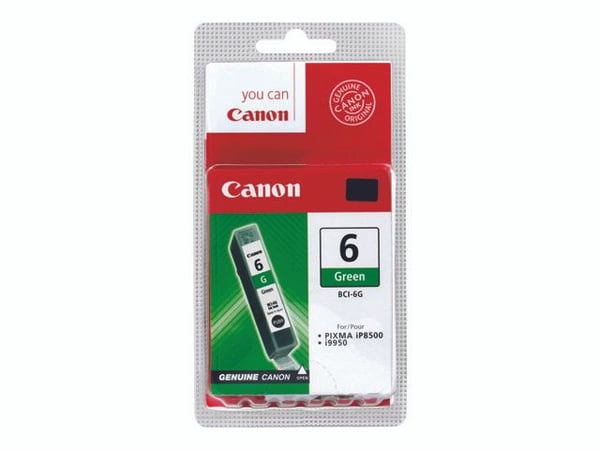 Canon BCI-6G - Grønn - original - blekkbeholder - for i990, 9900, 9950; PIXMA iP8500