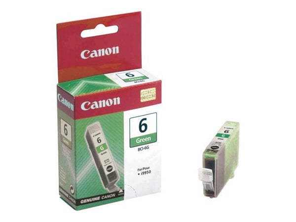 Canon BCI-6G - Grønn - original - blekkbeholder - for i990, 9900, 9950; PIXMA iP8500