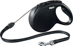 Flexi New CLASSIC 5 m Sort Hund Fleksibel hundesnor Fleksibel hundesnor