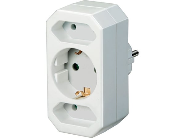 Brennenstuhl BRENN-1508050, typ C (euro-kontakt), vit, CE