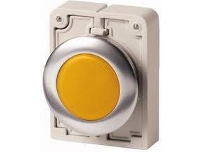 Eaton lamphuvud för signallampa 30 mm platt gul M30C-FL-Y (183285)
