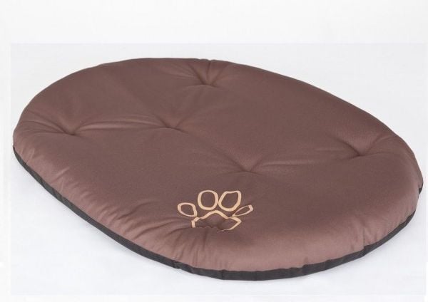 Hobbydog oval pute - lys brun R8