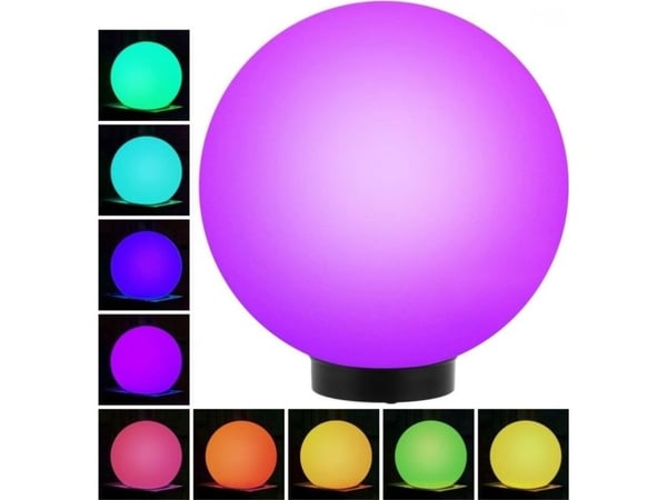 GreenBlue solcellekulelampe 25x58 hage (GB165)