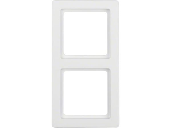 Berker 10126089, Vit, Duroplast, Berker, Tygstruktur, 10 styck