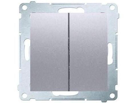 Kontakt-Simon DW5.01/43, Muovi, Hopea, IP20, IP44, 250 V, 10 A, 75 mm