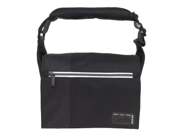 Golla Camera Bag M MAURO G1373 - Skulderveske for digitalfotokamera med linser - polyester - svart
