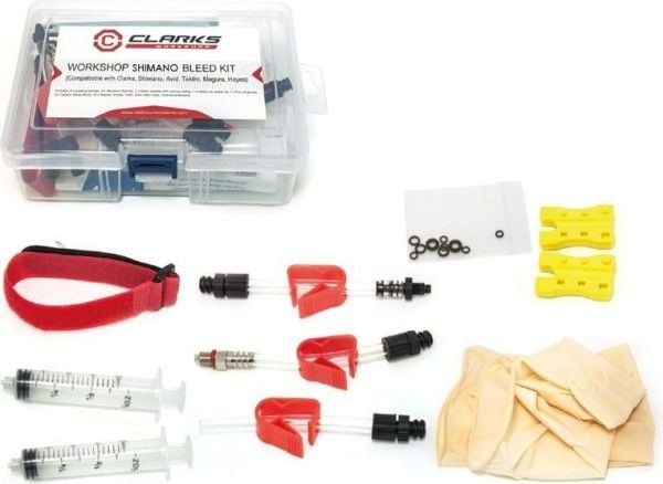 Clarks luftesett for hydrauliske bremser til SHIMANO (CLA-SHI-BLEED)