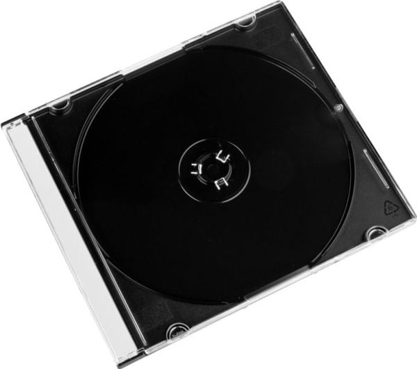 Hama - Tynn CD-oppbevaringseske - svart (en pakke 25)