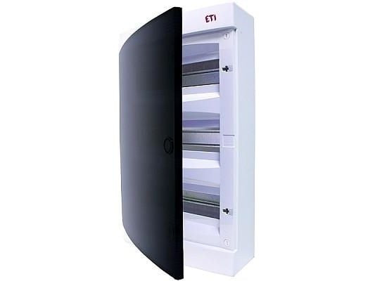 Modulaarinen 3x12 pinta-asennettava jakotukki /läpinäkyvä/ IP40 ECT36PT-S DIDO 001101070