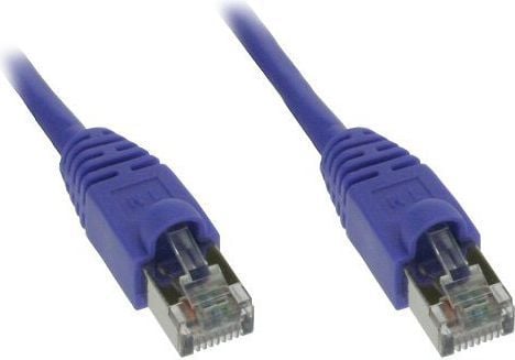 InLine 72502P, 2 m, Cat5e, SF/UTP (S-FTP), violetti