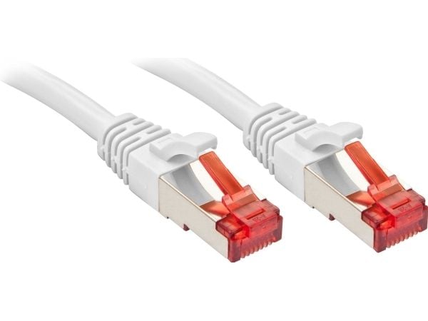 Lindy 47792, 1 m, Cat6, S/FTP (S-STP), RJ-45, RJ-45, Hvit
