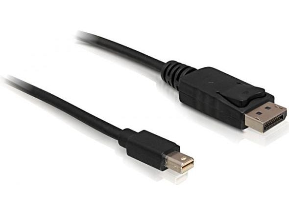 Delock - DisplayPort-kabel - Mini DisplayPort (hann) til DisplayPort (hann) - 1 m