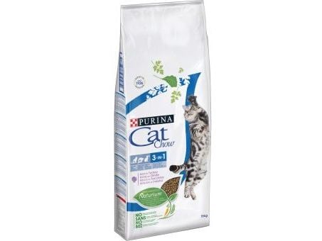 Purina Cat Chow 3in1, Voksen, Kalkun, 15 kg