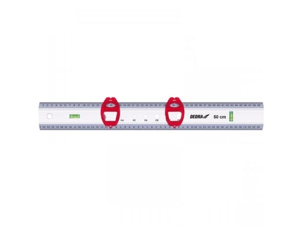 Aluminiumlinjal med 2 libeller 50 cm - ML2051