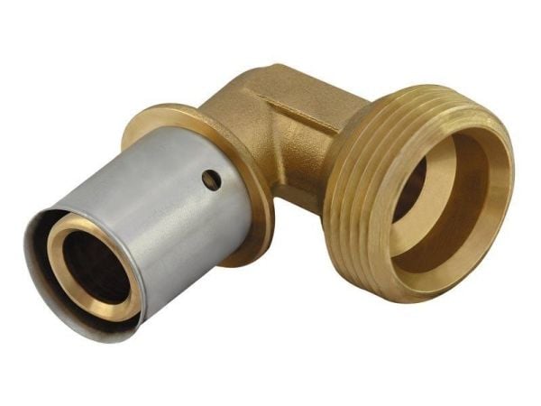 KAN-therm 90° kne GZ Press med pressring 32x3 G1" K-901003