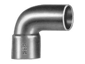Conex kne kobber 90° enkel muff enkelgjenge serie 5000 15mm (5092015000000)