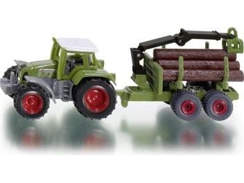 Siku Tractor W Forestry Trailer