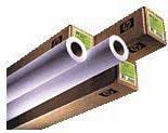 HP - Bestruket - ljust vit - Rulle (106,7 cm x 68,6 m) - 130 g/m² - 1 rulle (rullar) papper - för DesignJet 40XX, 45XX, T1100, T1120, T1200, T2300,...