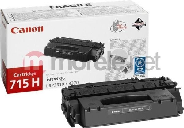 Canon 715H - Svart - original - tonerkassett - för i-SENSYS LBP3310, LBP3370